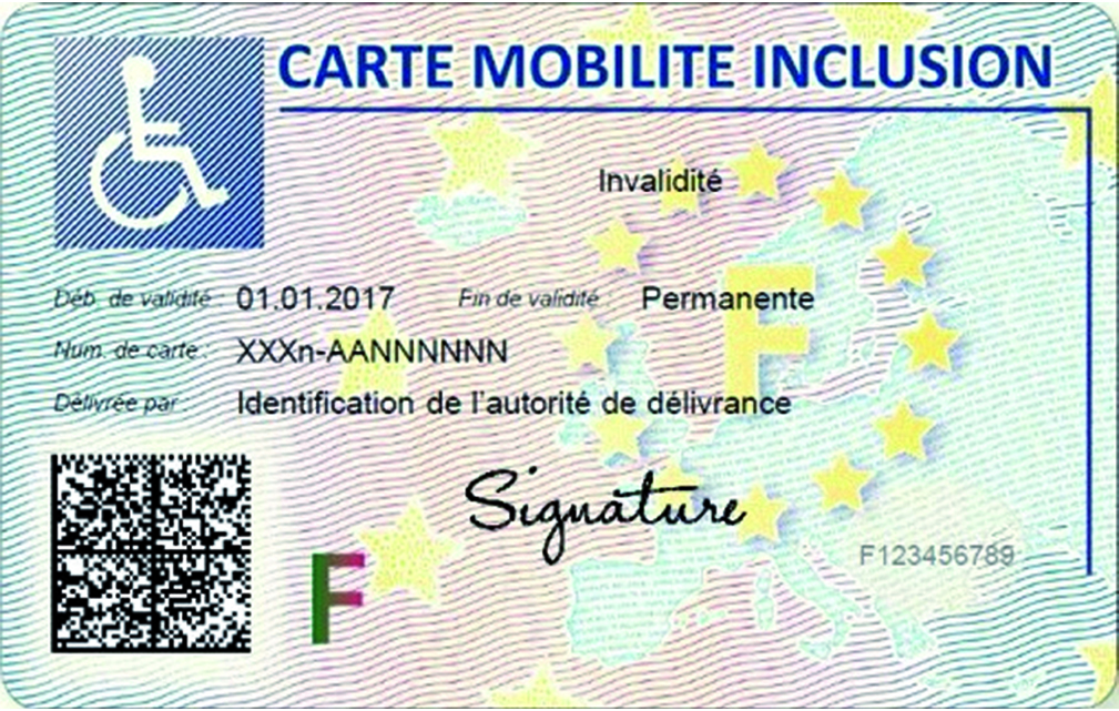 image sur la carte mobilité inclusion
