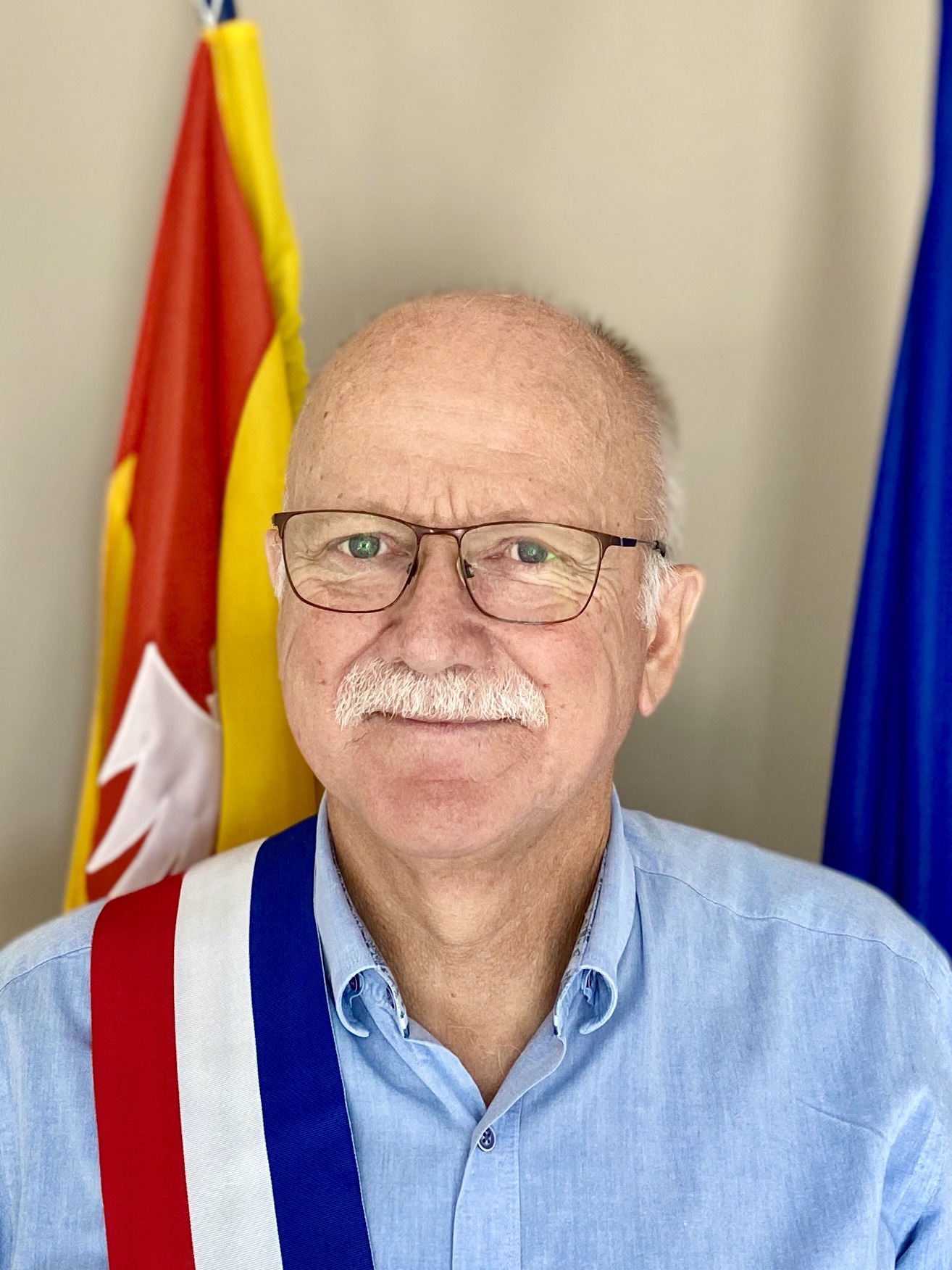 portrait de Monsieur le Maire, Monsieur André Boulangeot