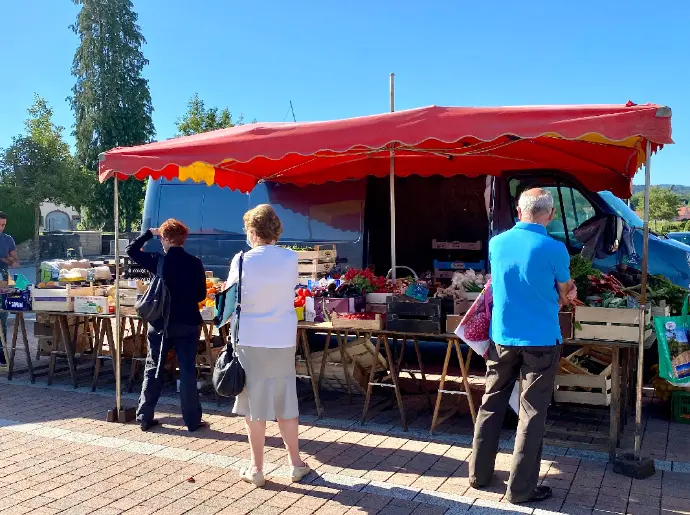 photo marché