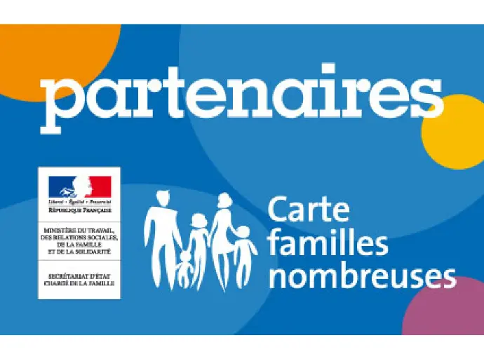 image illustrant la carte de familles nombreuses